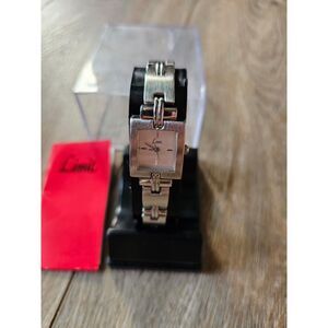 Limit Silver-Tone Square Dress Watch *untested*